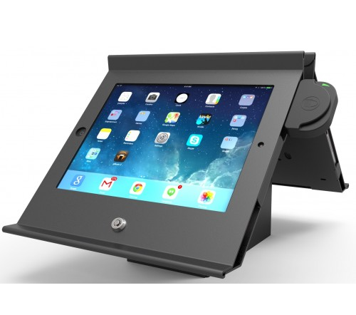 ÇİFT YÖNLÜ KİLİTLİ İPAD VE TABLET TEŞHİR STANDI